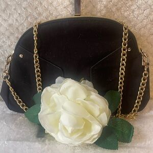 Yves Saint Laurent Black Beauty Bag with Gold Chain